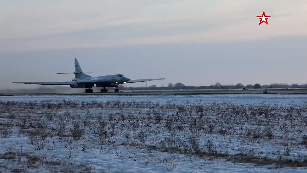 Two White Swan strategic Tu-160 missile carriers from Russia's Aerospace Force conducted a planned 16 hour flight mission over the waters of the Barents, Norwegian Seas & over the Arctic Ocean