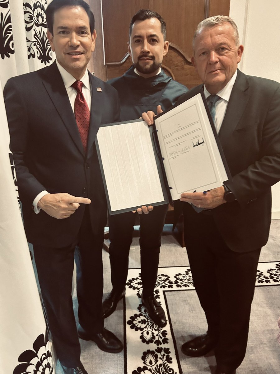 Greenland, Denmark and the United States have signed an agreement strengthening security in the Arctic and North Atlantic
